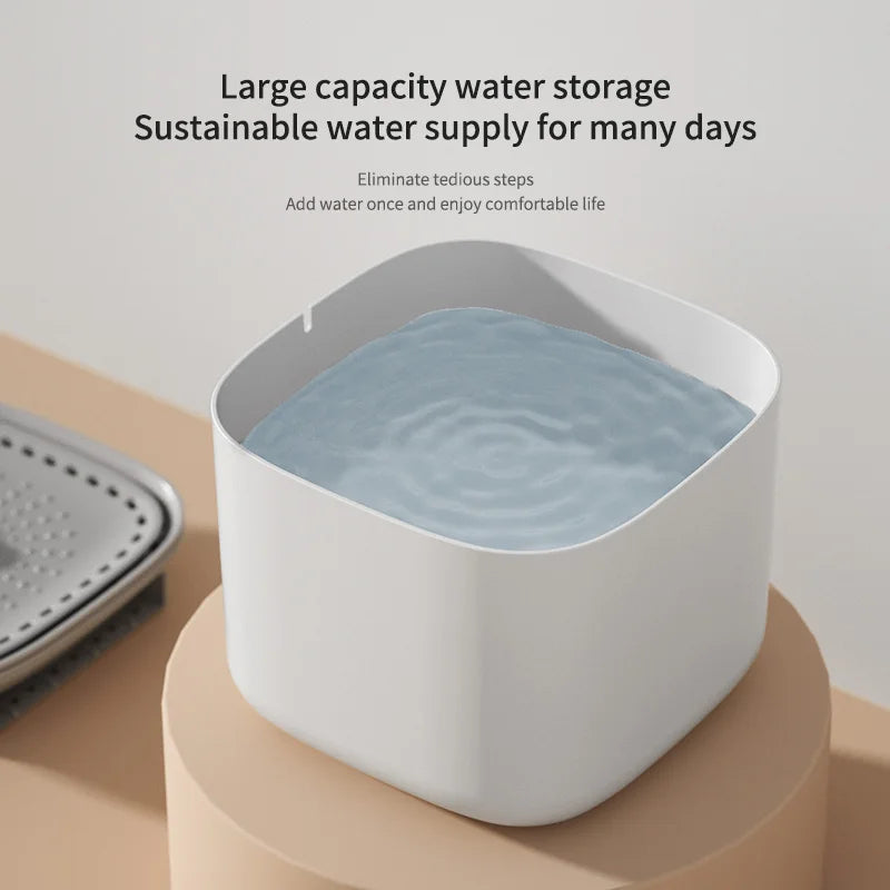 Rovanna Smart Pet Fountain — 3L Continuous Filtered Water Dispenser