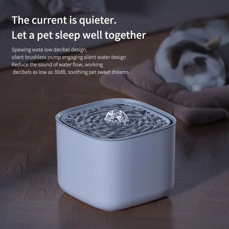 Rovanna Smart Pet Fountain — 3L Continuous Filtered Water Dispenser