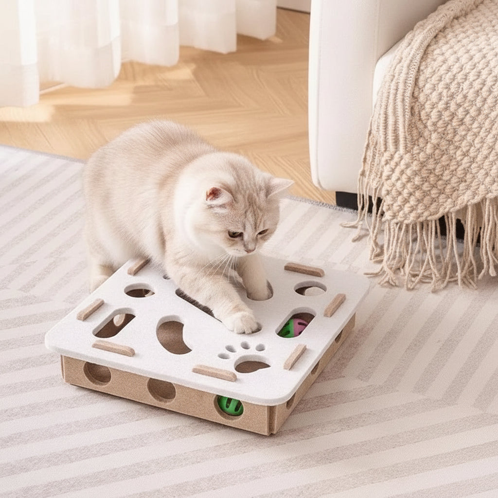 Rovanna Puzzle Box — Interactive Felt Hunt & Play Toy