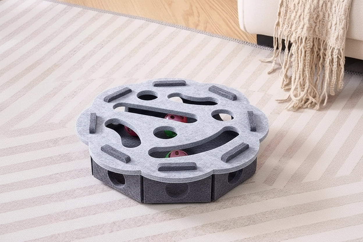 Rovanna Puzzle Box — Interactive Felt Hunt & Play Toy