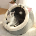 Rovanna Snuggle Cave Bed — Cozy Cotton Sleep Sanctuary for Cats & Small Dogs